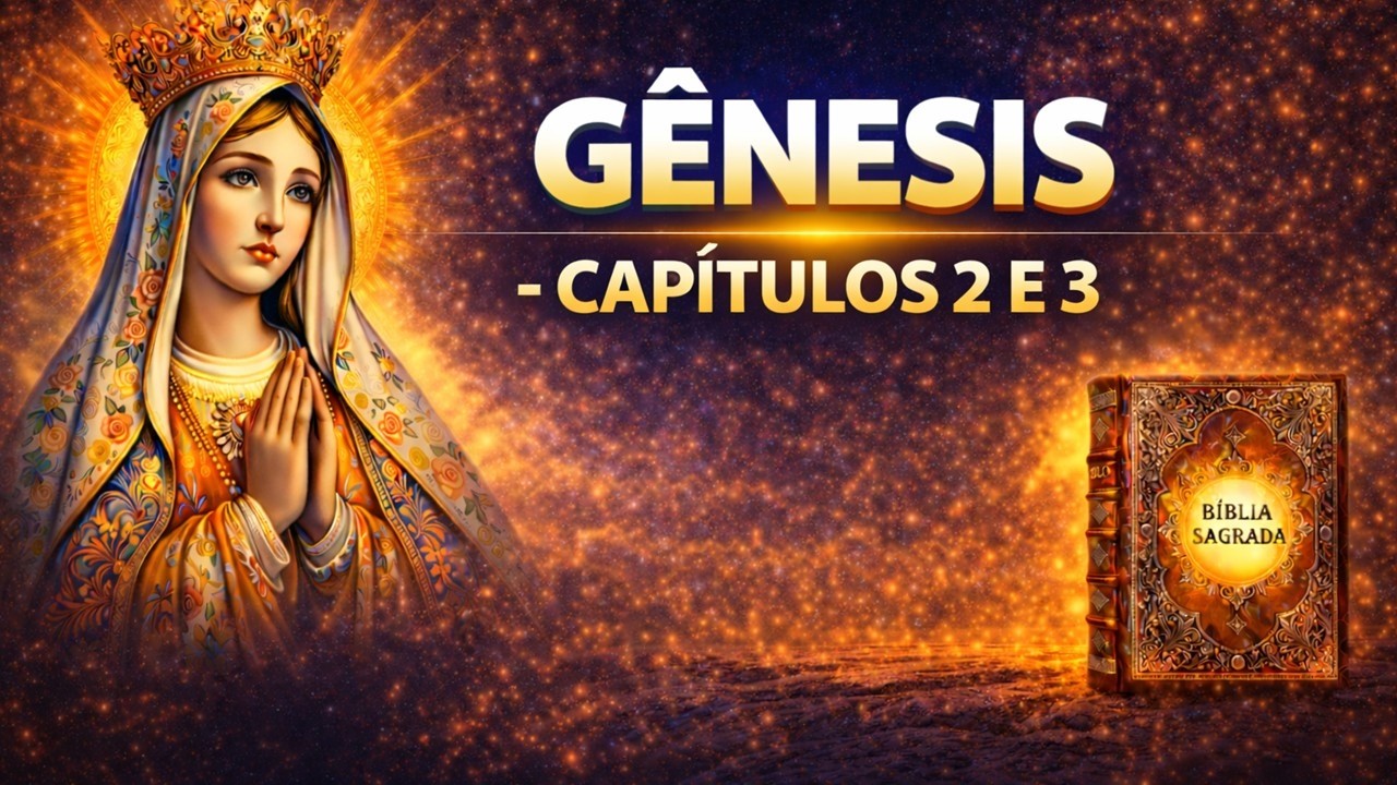 GÊNESIS 2 e 3: A História de Adão e Eva no Jardim do Éden | A Queda da Humanidade