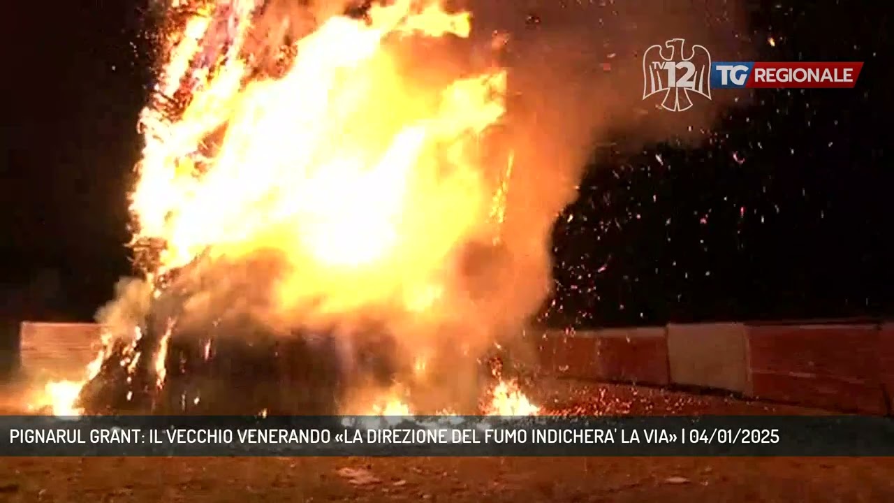 PIGNARUL GRANT: IL VECCHIO VENERANDO «LA DIREZIONE DEL FUMO INDICHERA' LA VIA» | 04/01/2025