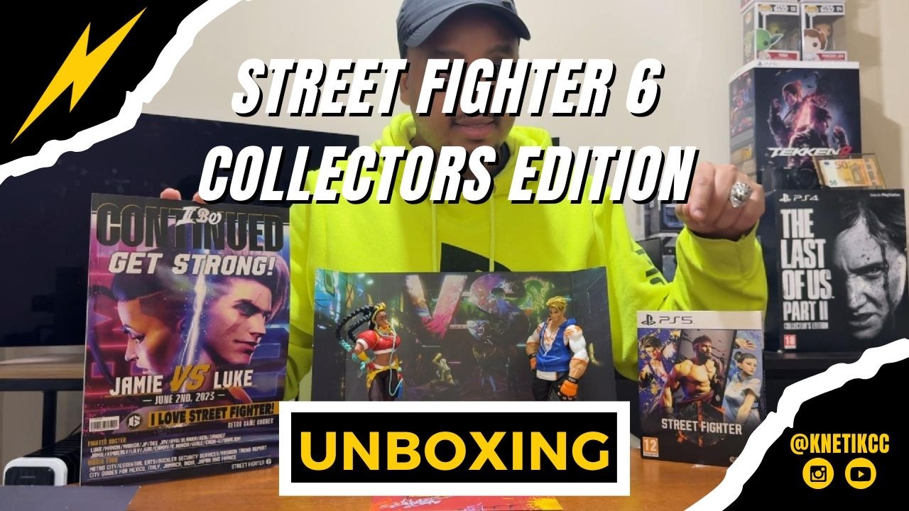 Street Fighter 6 Collectors Edition Unboxing | KnetiK