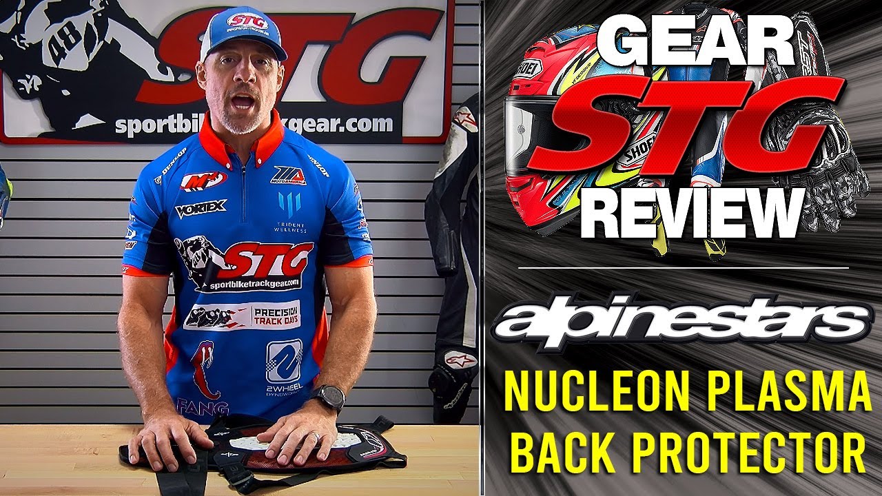 Alpinestars Nucleon Plasma Back Protector Review from SportbikeTrackGear.com