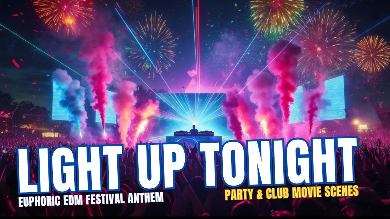 Light Up Tonight | High Energy EDM Pop Festival Music for Club & Party Scenes