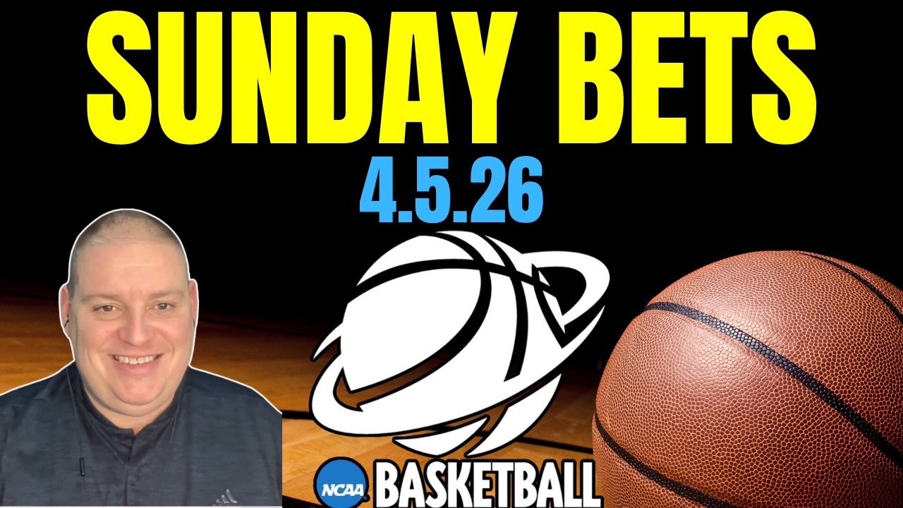 Sunday NCAA Basketball Picks - 4/5/26 l Craig Trapp NCAAB Betting Predictions