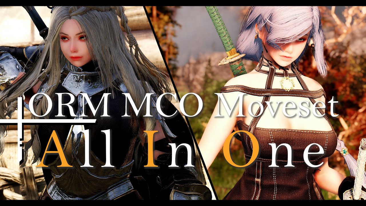 8K I SKYRIM MOD I YRM MCO Moveset All In One