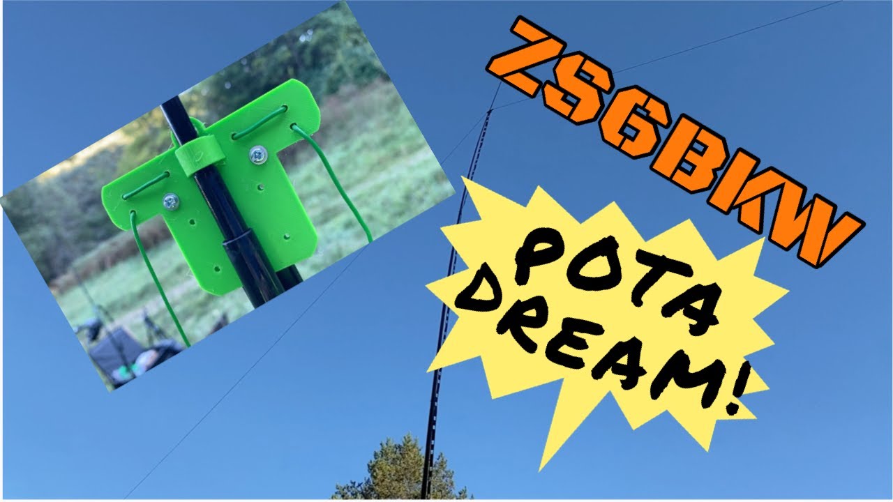 Multi-band, Low-loss, works without ATU. ZS6BKW: is it my new POTA antenna?!