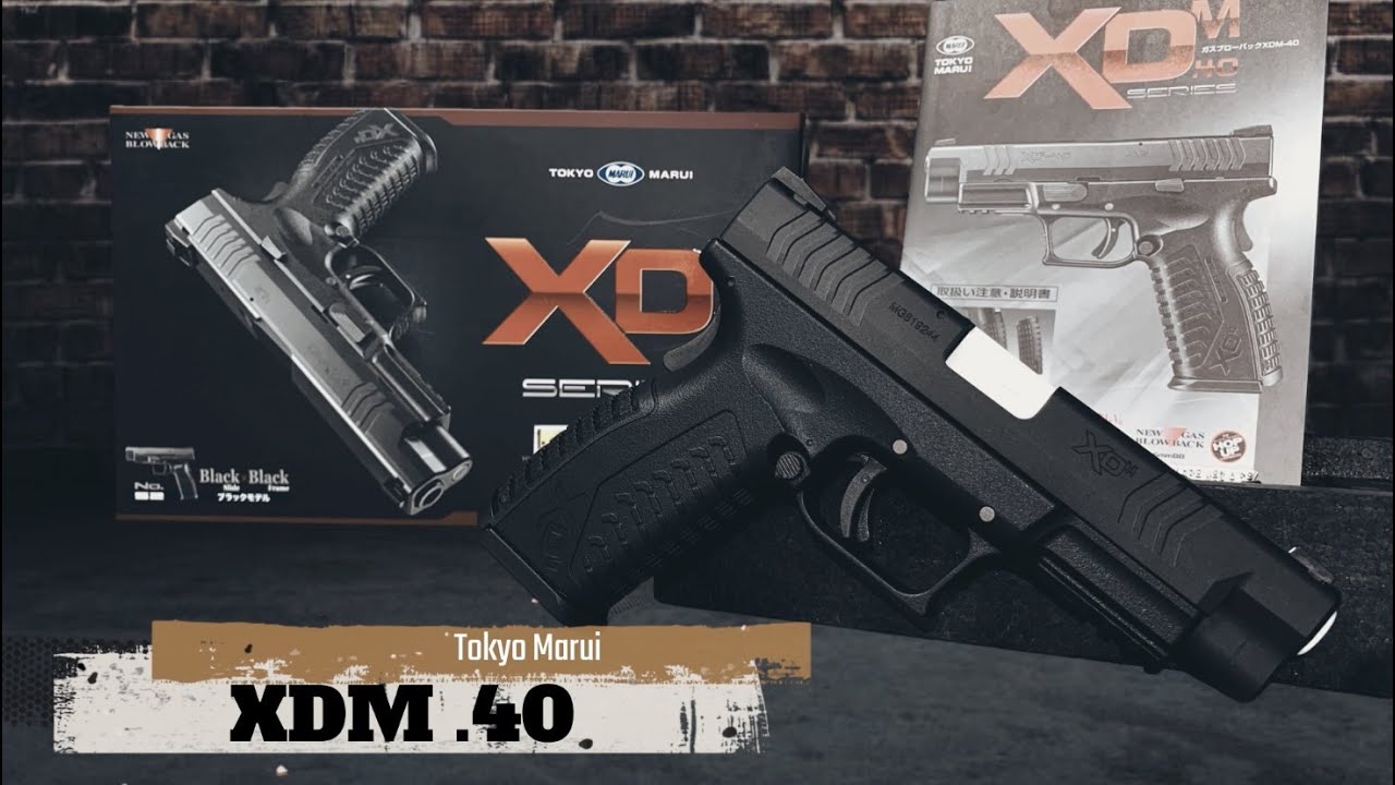 Пистолет MARUI Springfield XDM.40/История страйкбола/Оружия/история оружейного дела