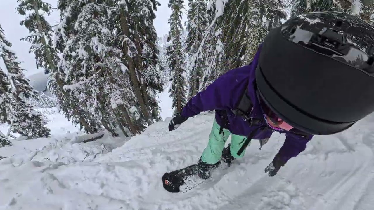 25/26 Day 06 Run 05 Mt. Baker Snowboarding December