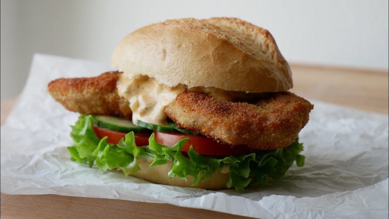 Schnitzelbrötchen (Rezept) || 