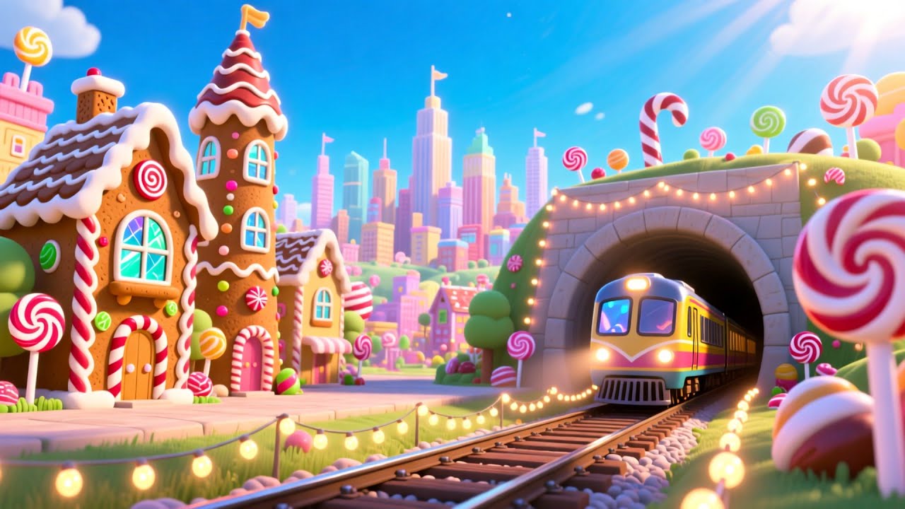 Train Ride to Jelly | Best Nursery Rhymes and Kids Songs Collection