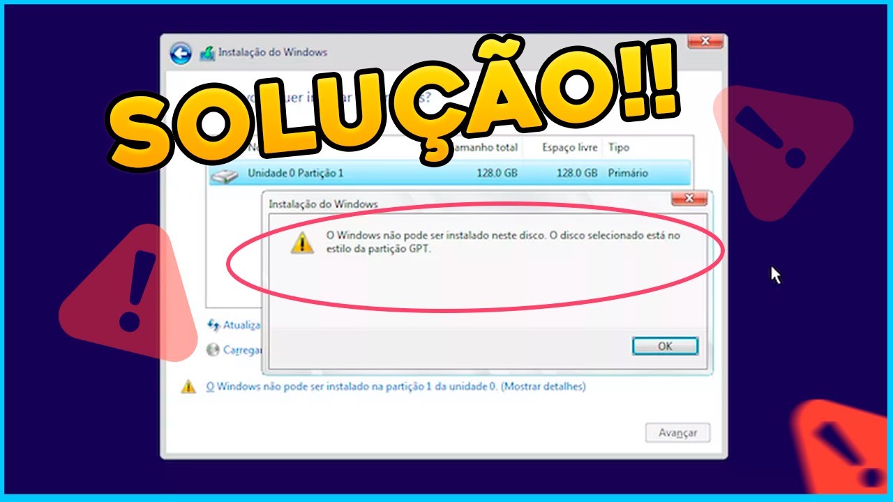 Como converter HD/SSD de MBR para GPT ou GPT para MBR