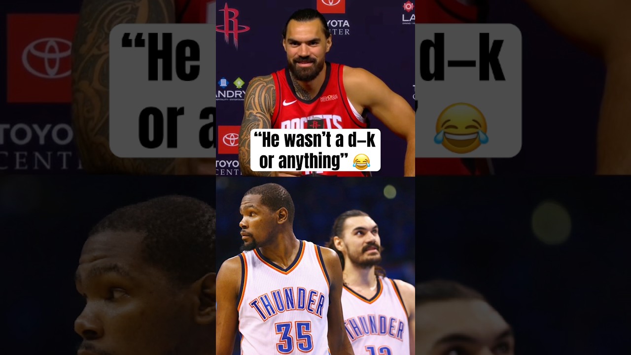 Steven Adams on KD as a teammate 🤝😂