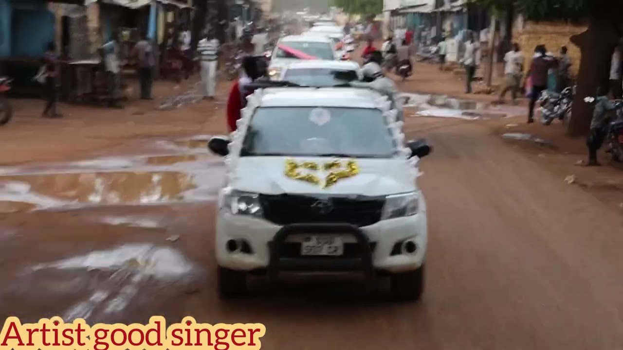 Traditional wedding convoy of Mr. Yai Deng Pioth and Mrs. Atap Riiny Riiny 