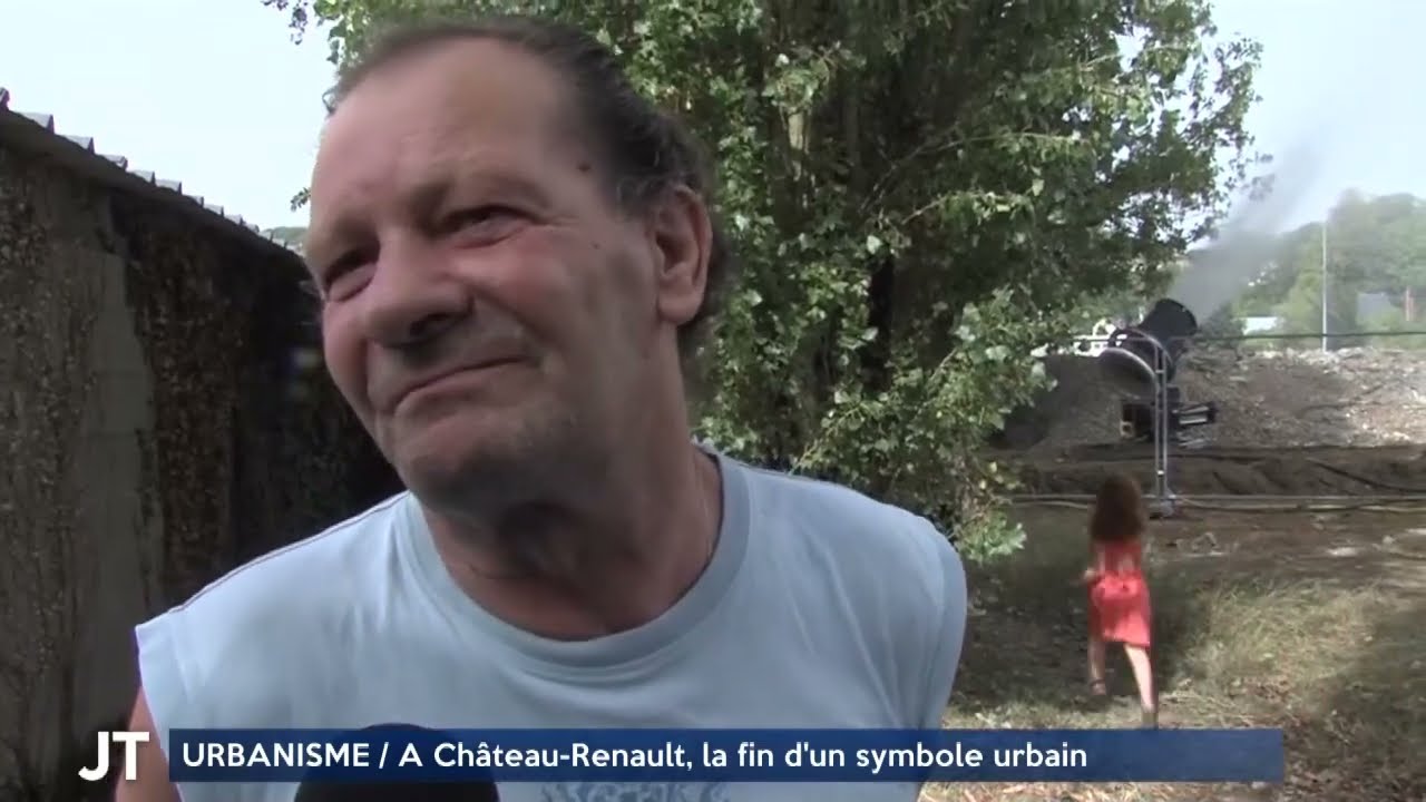 À Château Renault, la fin d'un symbole urbain