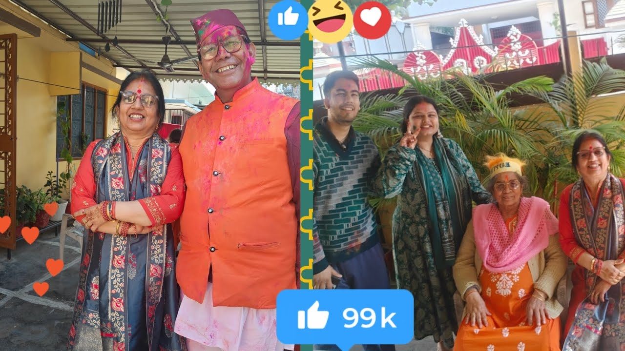 Holi Ka Paawan Din 🫟Aa Hi Gaya Aur Hamari Masti💃💃