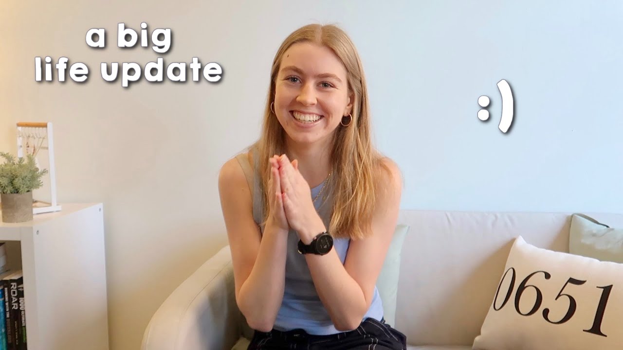 a life update! | happy times at college, summer break, & senior year!!