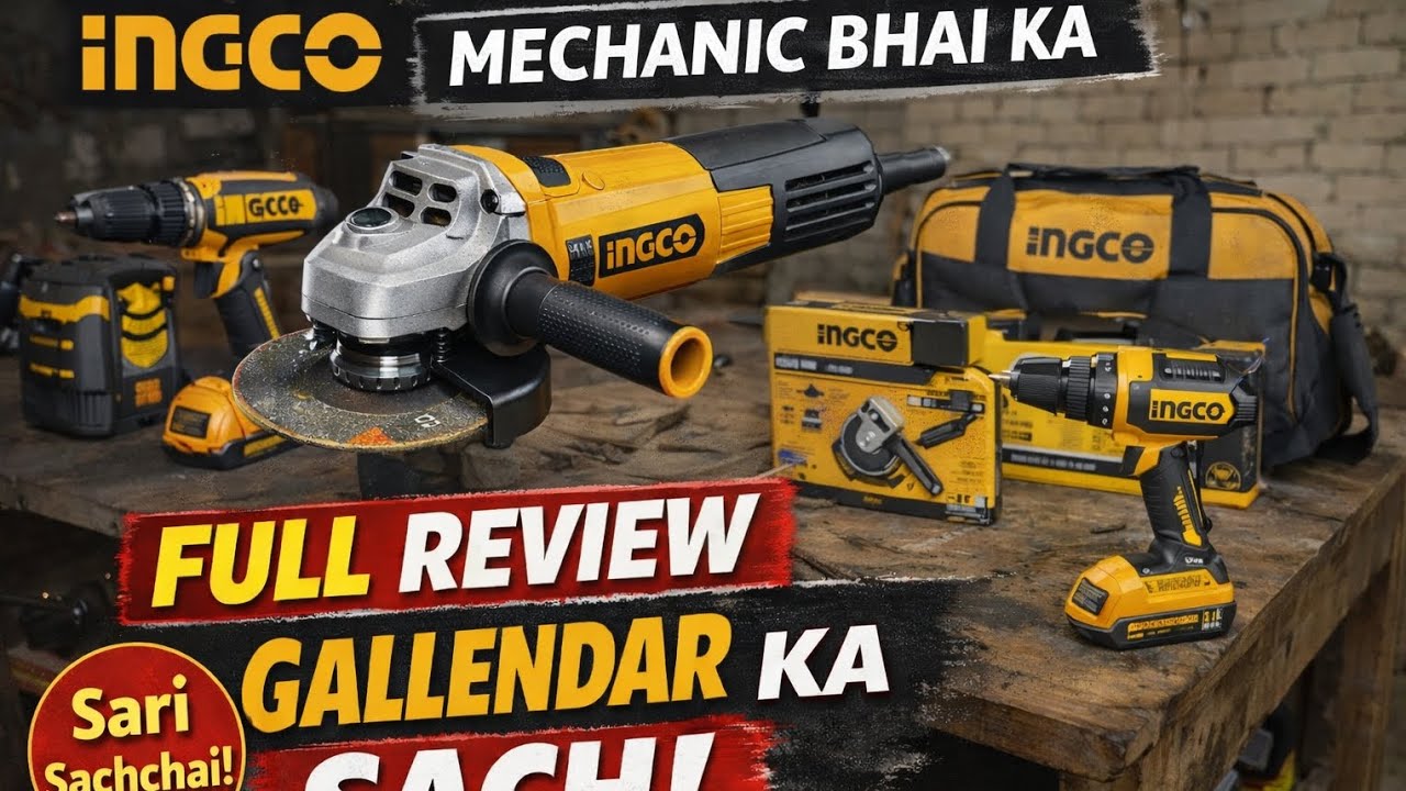 INGCO Gallender Full Review 🔥 | Mechanic Bhai Ka Honest Review | Sari Sachchai Hindi Me #automobile 