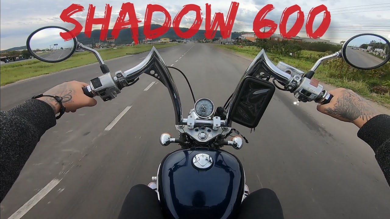SHADOW 600 PRIMEIRAS IMPRESSÕES | O que um DRAGUEIRO acha de uma SHADOW 600