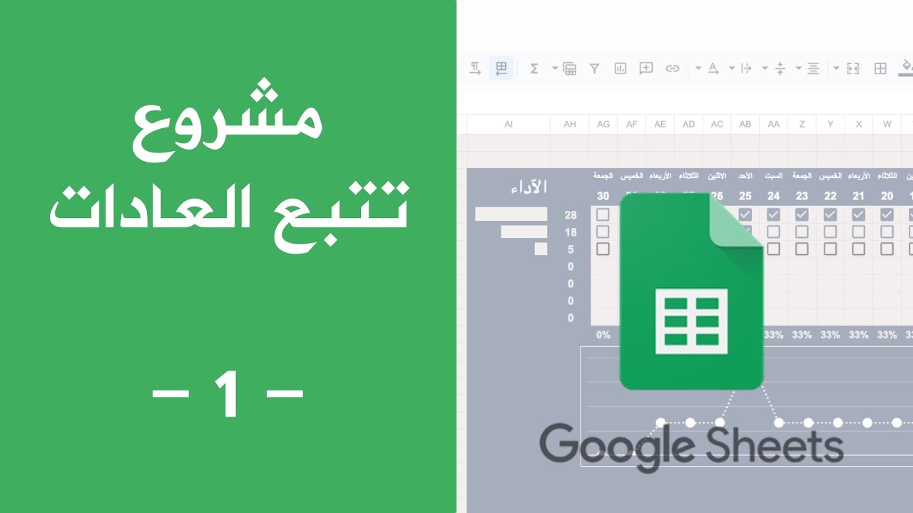 مشروع تتبع العادات -1 - نبذة عن المشروع وبناء الواجهة