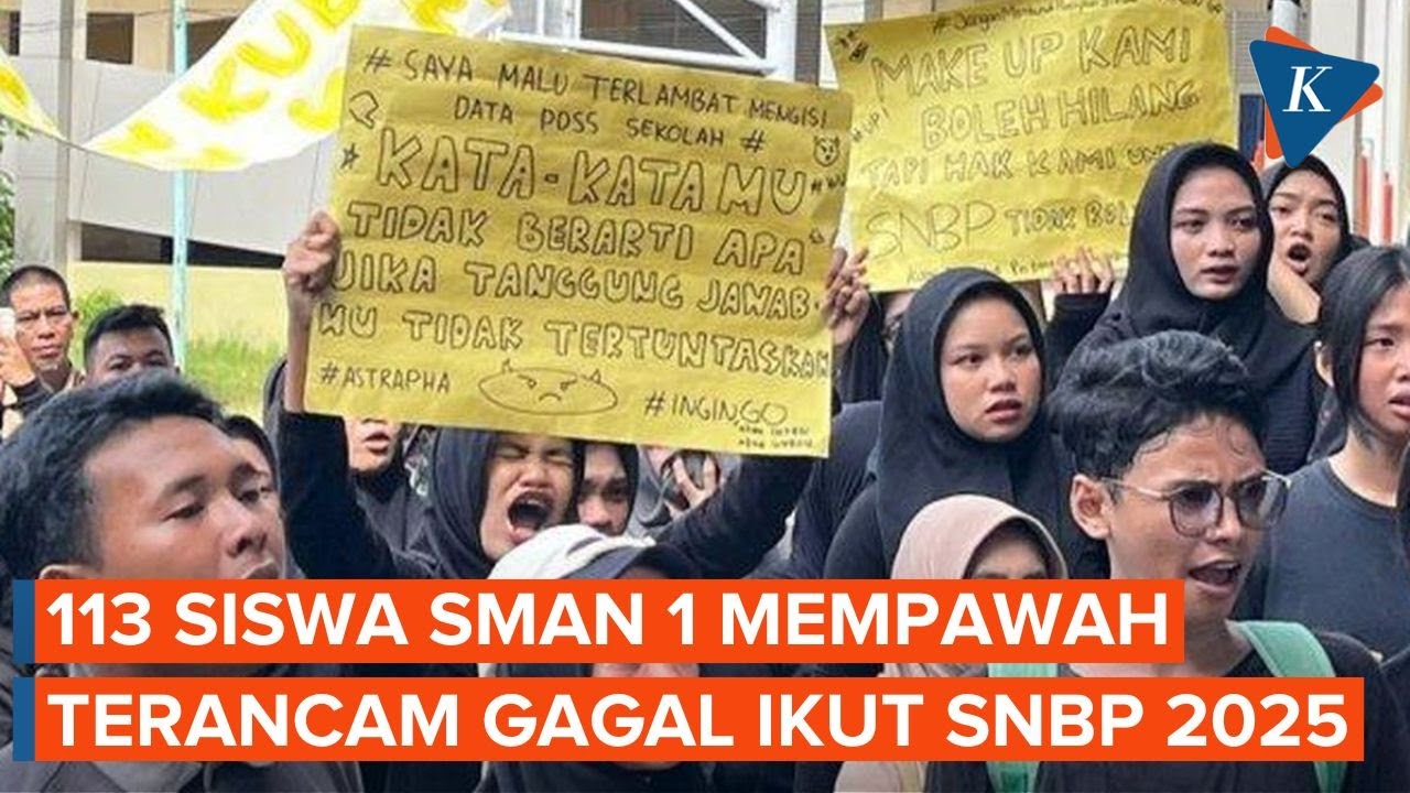 Sekolah Lalai Input Data, 113 Siswa SMAN 1 Mempawah Terancam Tak Bisa Ikut SNBP 2025