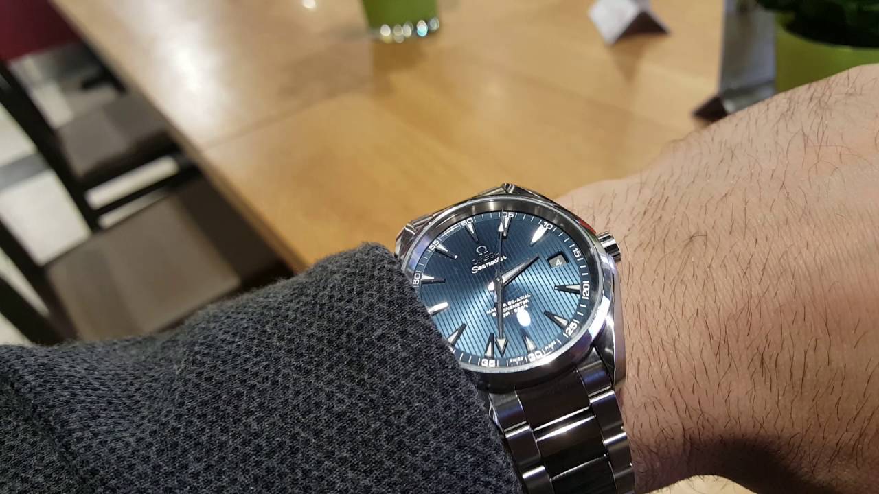 Omega Aqua Terra Blue