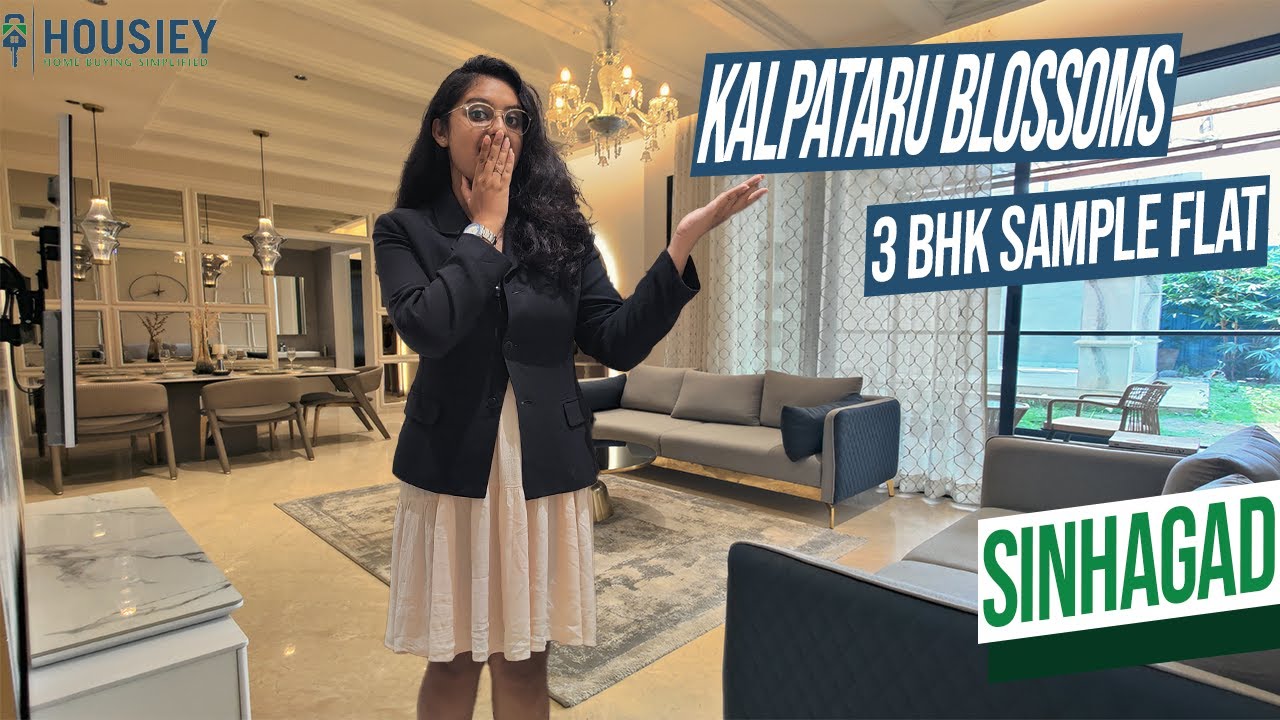 Kalpataru Group Pune | 3 BHK Sample Flat Tour | Kalpataru Blossoms Sinhagad