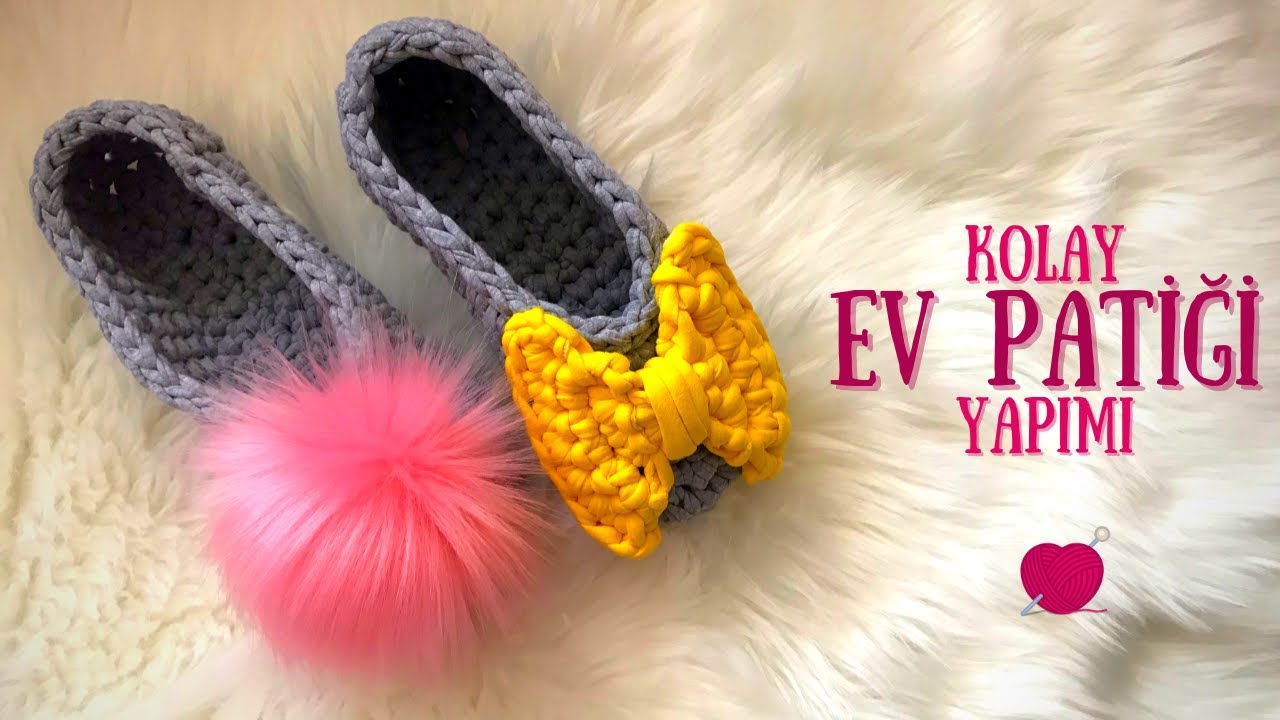 Ev Patiği Yapımı - Penye ipten- HamaratEssa