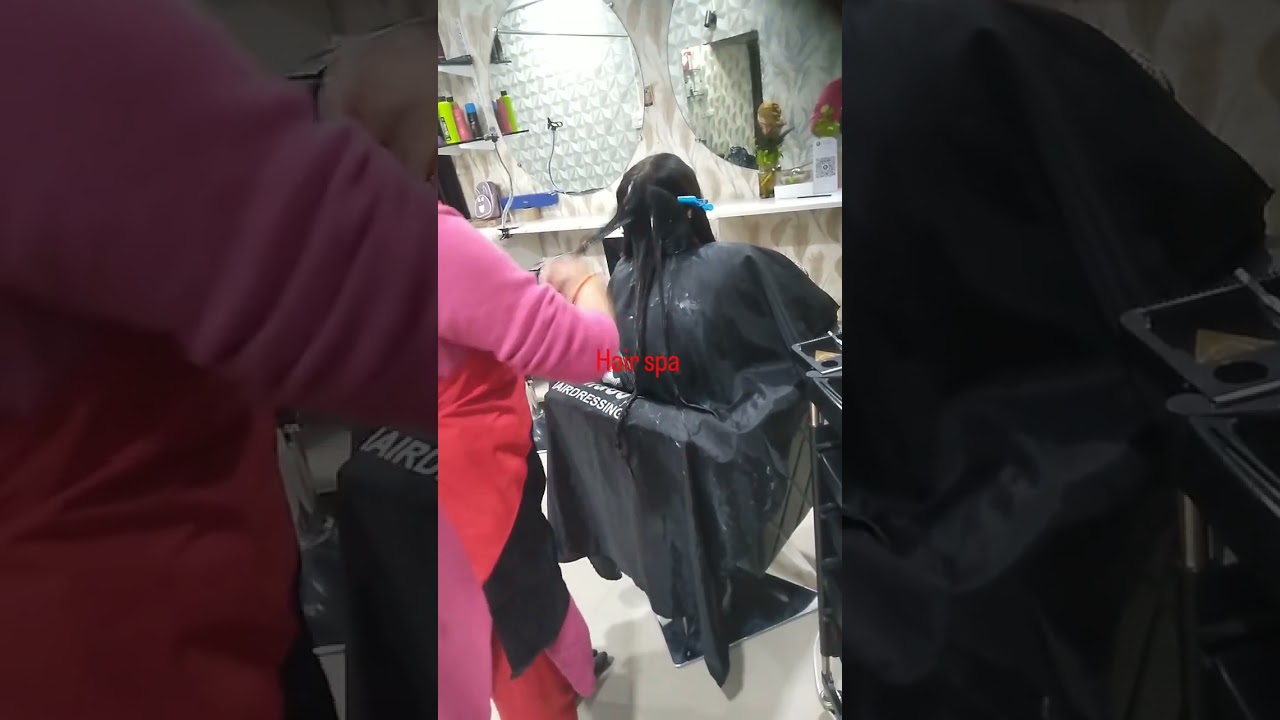 Hair spa😱😱