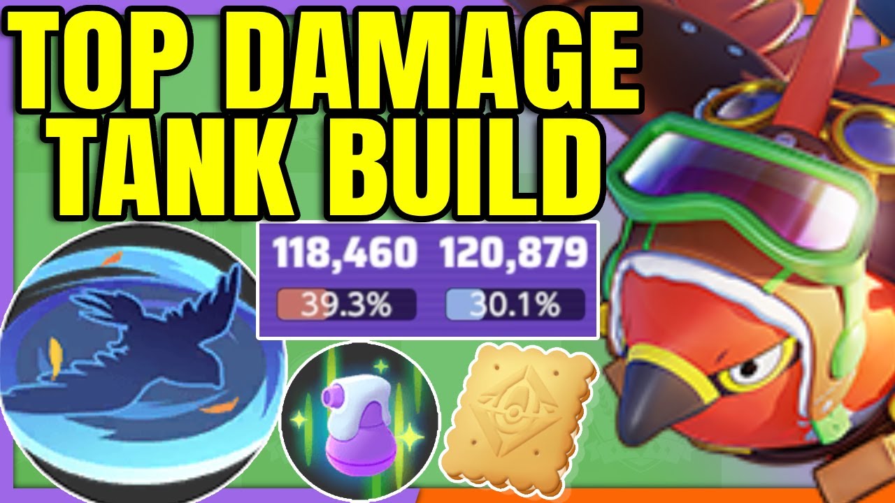 TANK BUILD TALONFLAME and still easily Top Damage | Pokemon Unite