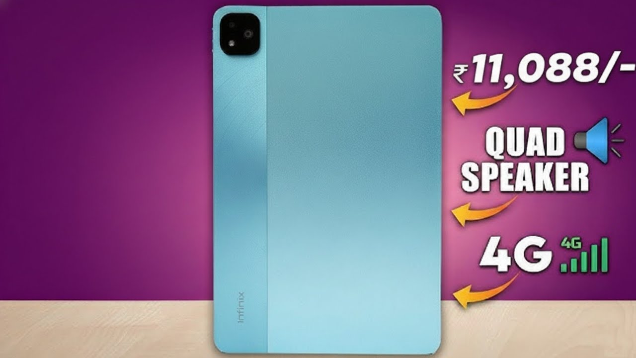 Infinix Xpad with Sim Support Unboxing & Review | Best TAB Under ₹11,088 FOR STUDENTS |@MrRCZING 