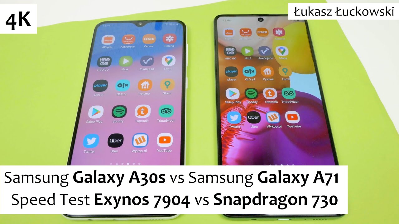 Samsung Galaxy A30s vs Samsung Galaxy A71 ❗❗❗ | Speed Test | Exynos 7904 vs Snapdragon 730