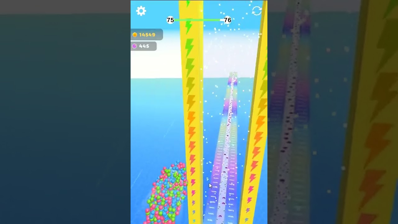 Balls Go High Level 75 - 🌈🌈🌈 | SKILLGAMING ✔️