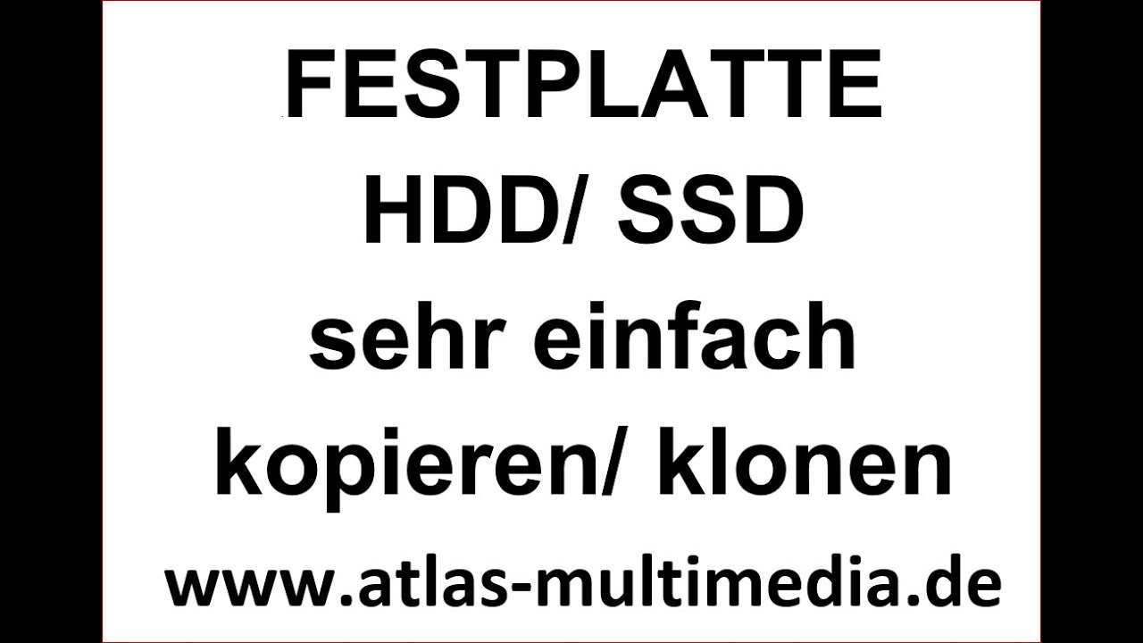 Festplatte HDD SSD kopieren oder klonen, so einfach geht´s. 2,5 oder 3,5 zoll.Fideco Docking Station