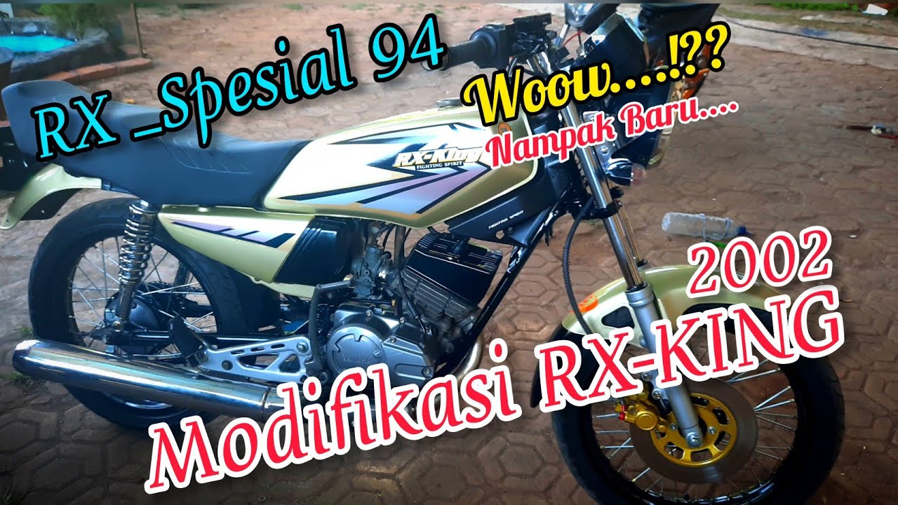 Riview Modifikasi Yamaha RX Spesial 94 Jadi RX-KING 2002
