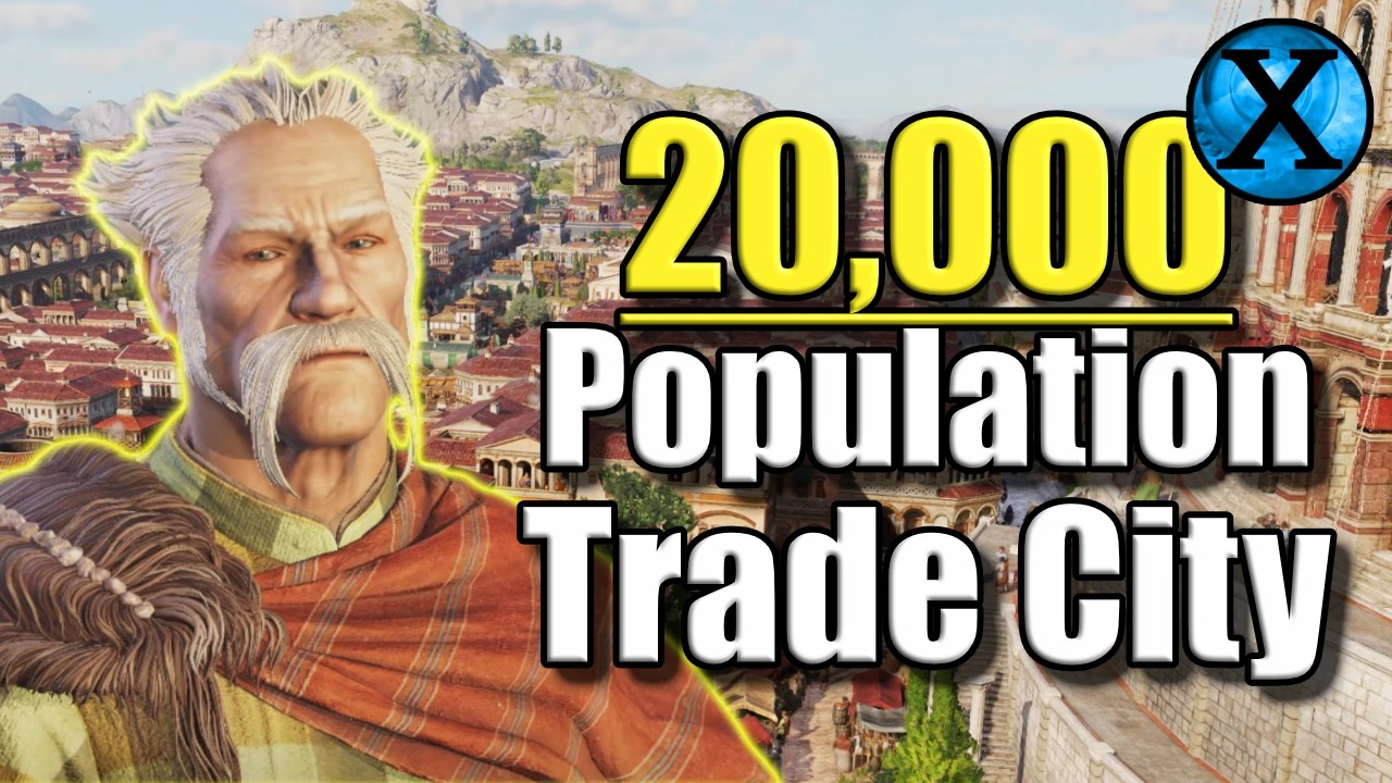 Can You Support 20,000 Citizens with TRADE ONLY in Anno 117?