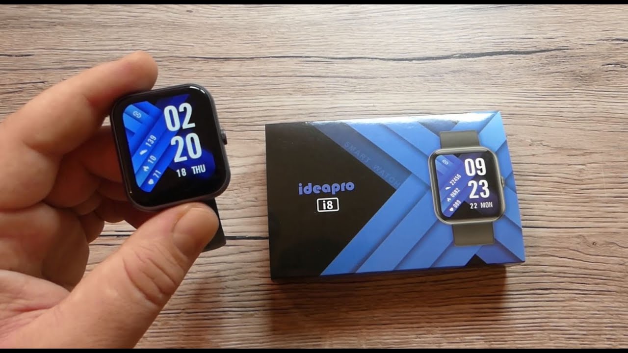 IDEAPRO I8 - Unboxing and Impressions! Smartwatch with Blood Pressure and Oxygen Sensor.