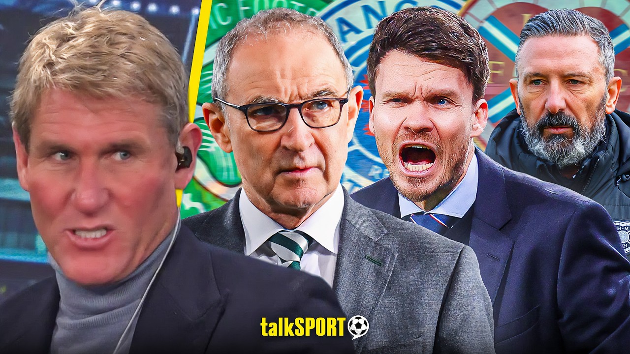 HEATED CLASH as Simon Jordan REACTS to Celtic & Rangers' WINNERS amid Scottish Title Race!