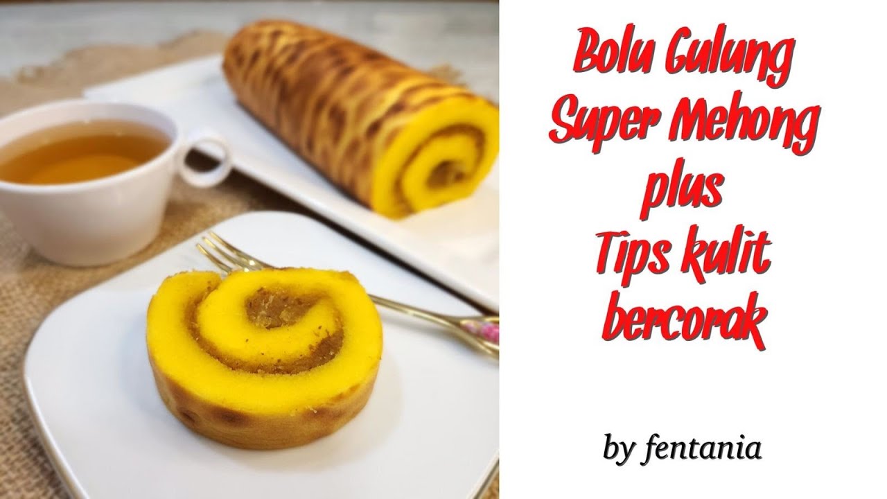 BOLU GULUNG PREMIUM SUPER MEHONG || TIPS KULIT BERCORAK