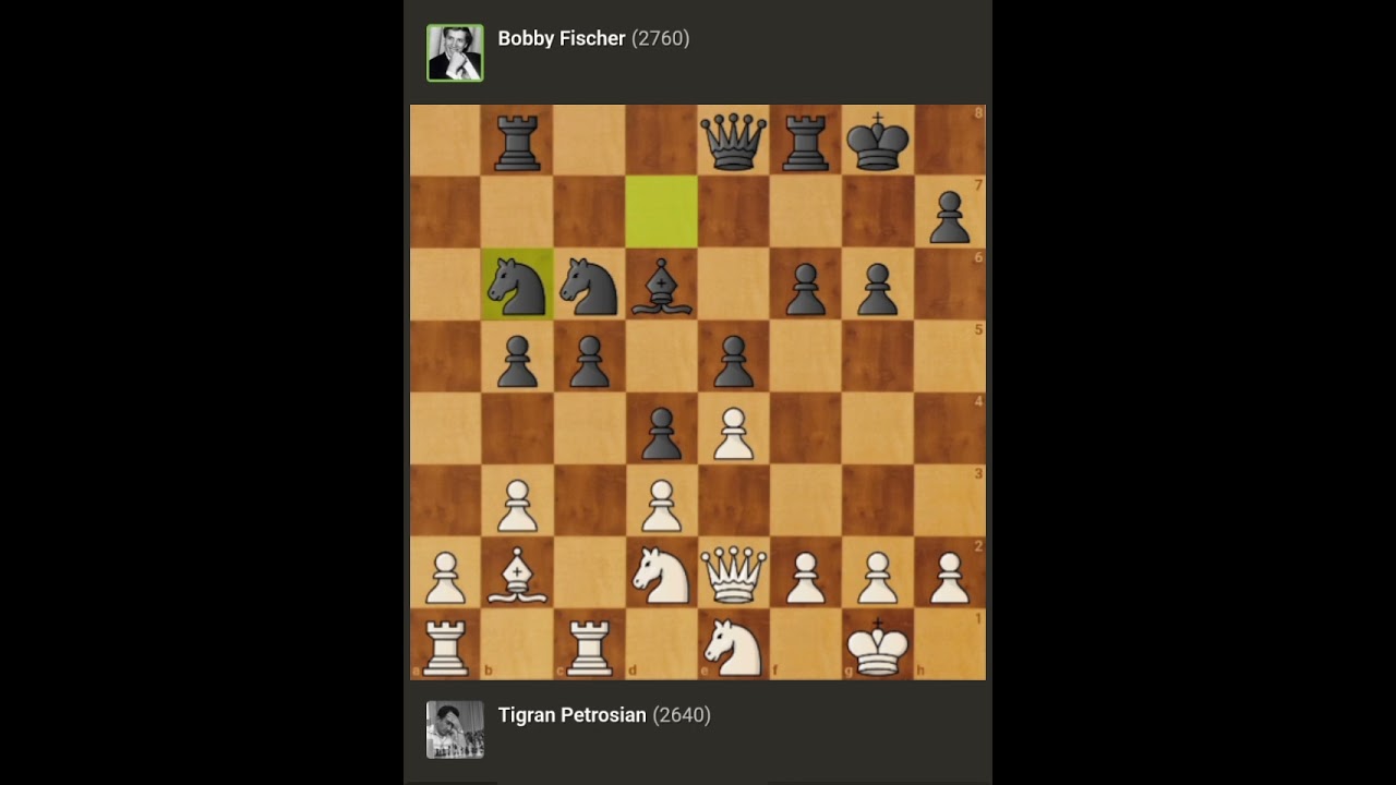 Tigran Petrosian vs Bobby Fischer || World Championship Match • Buenos Aires - Argentina, 1971.