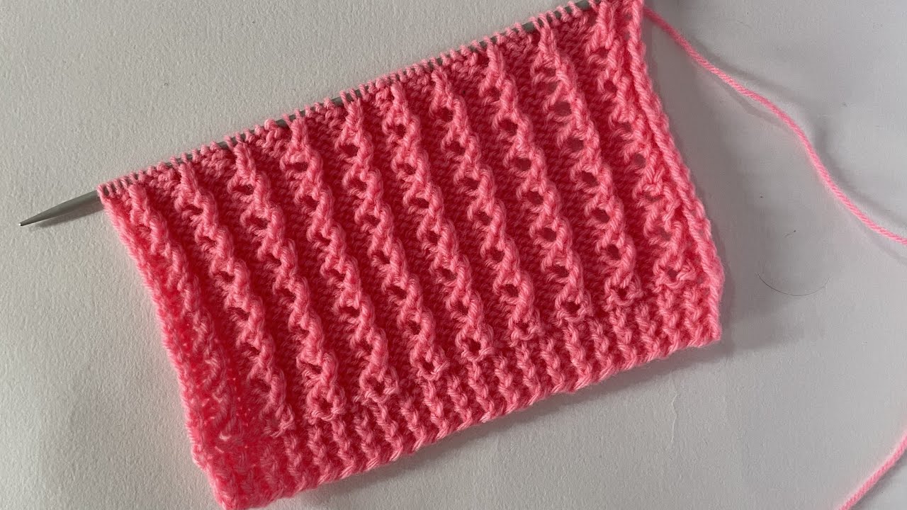 Easy Beautiful Knitting Stitch Pattern For Cardigans