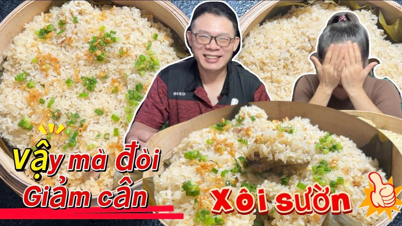Cách làm món xôi sườn trung hoa vừa lạ miệng lại vừa dẻo ngon khó cưỡng