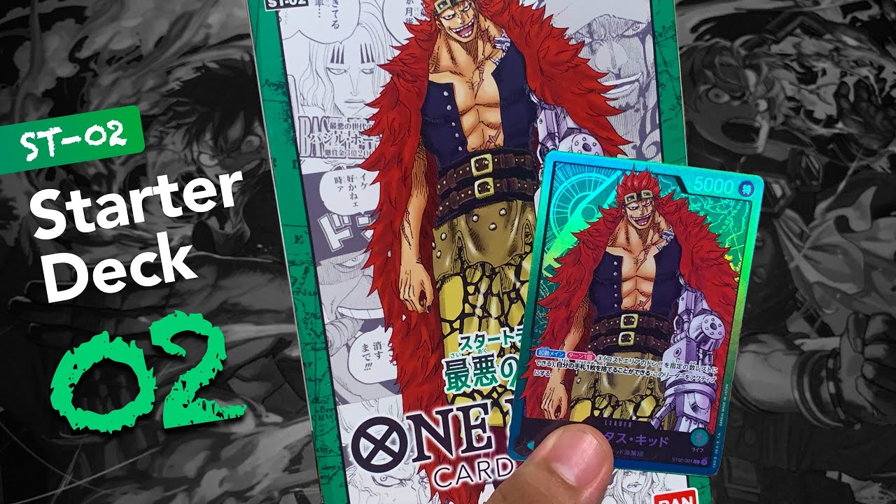 ST02 – One Piece Starter Deck 2 Eustass Kid