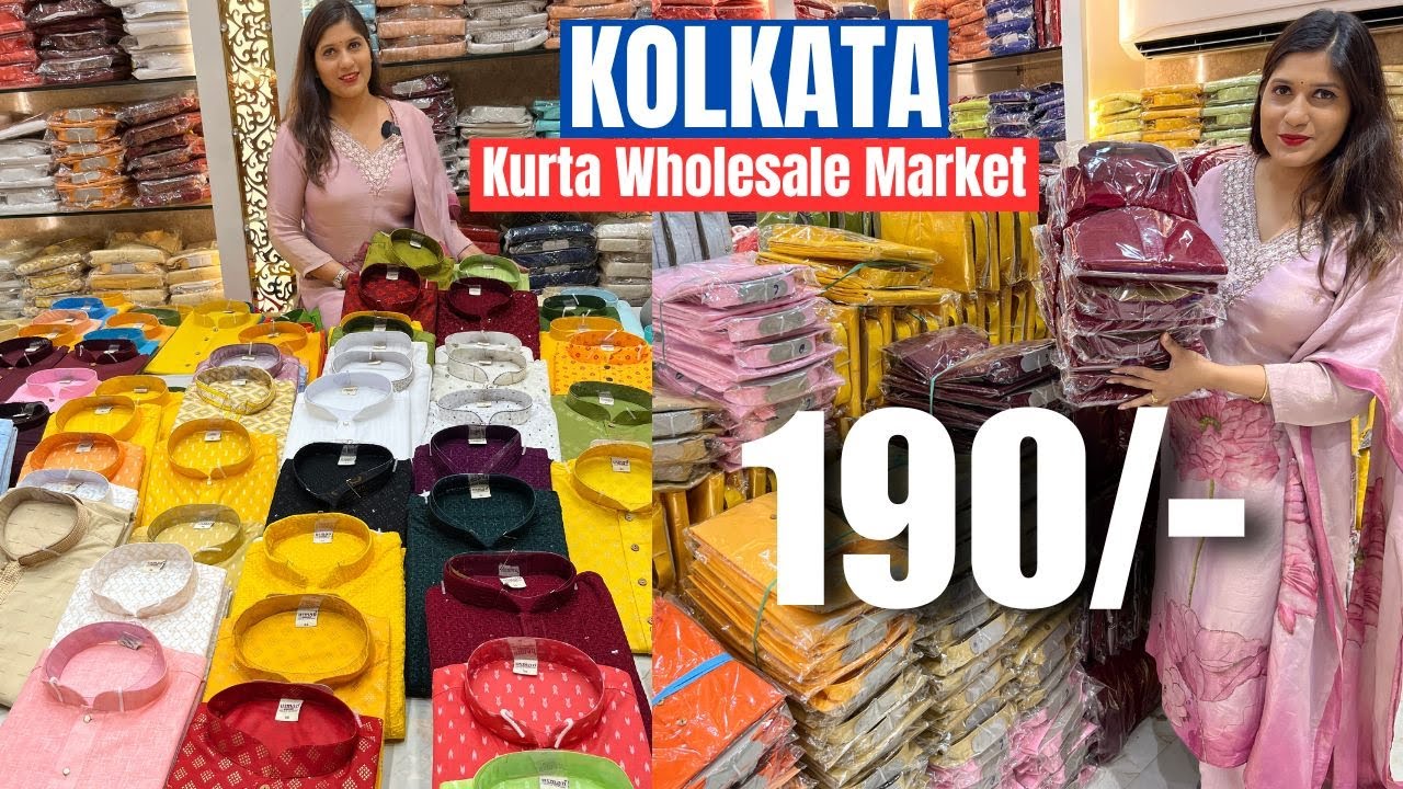 Mens kurta Wholesale Market in kolkata | Usman Apparels | Kurta & Sherwani Wholesale Price Barabazar
