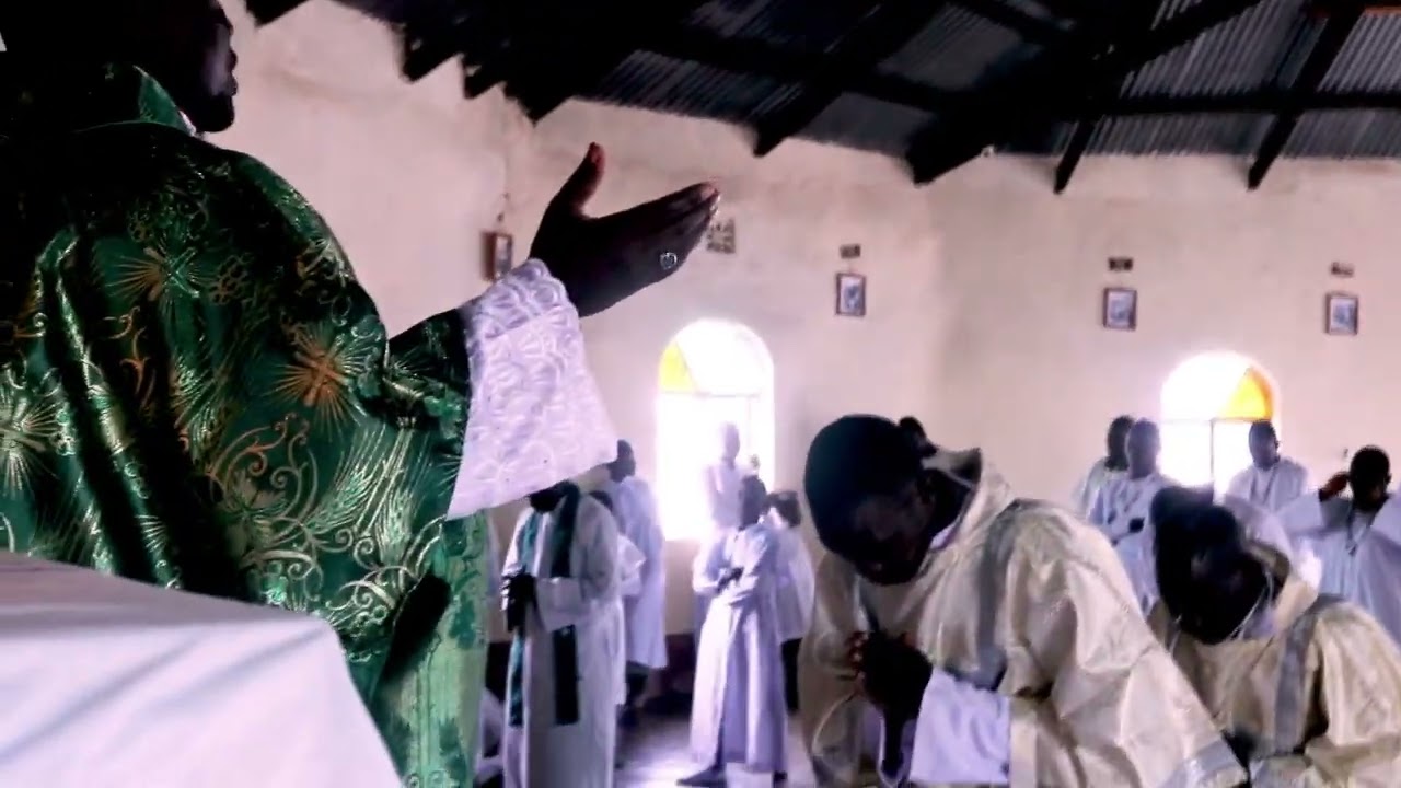 Holy Mass conducted by Bishop Samson Seda