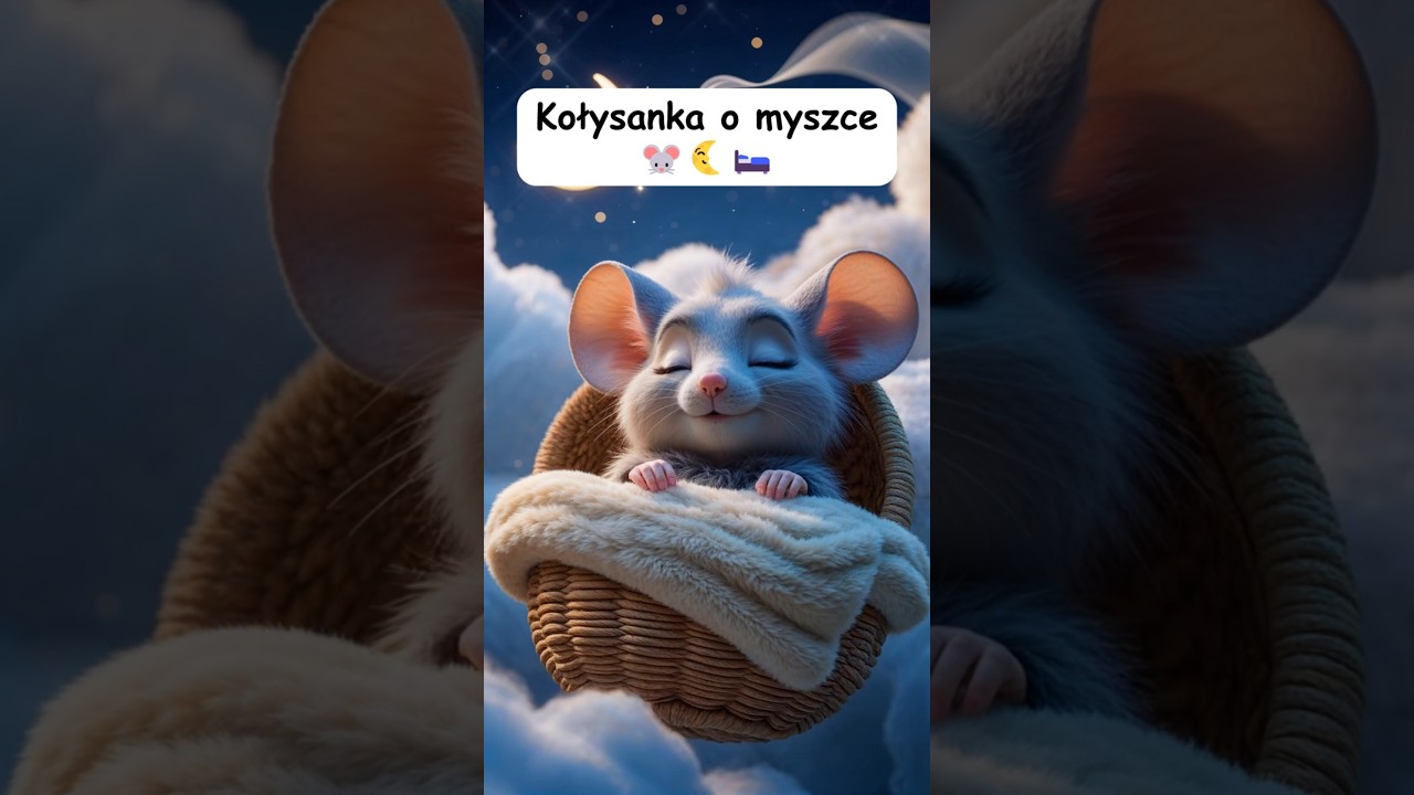 🎶🎵 Najładniejsze kołysanki dla dzieci - Myszka ✨ #dlarodziny #rodzice #rodzicielstwo #kołysanki