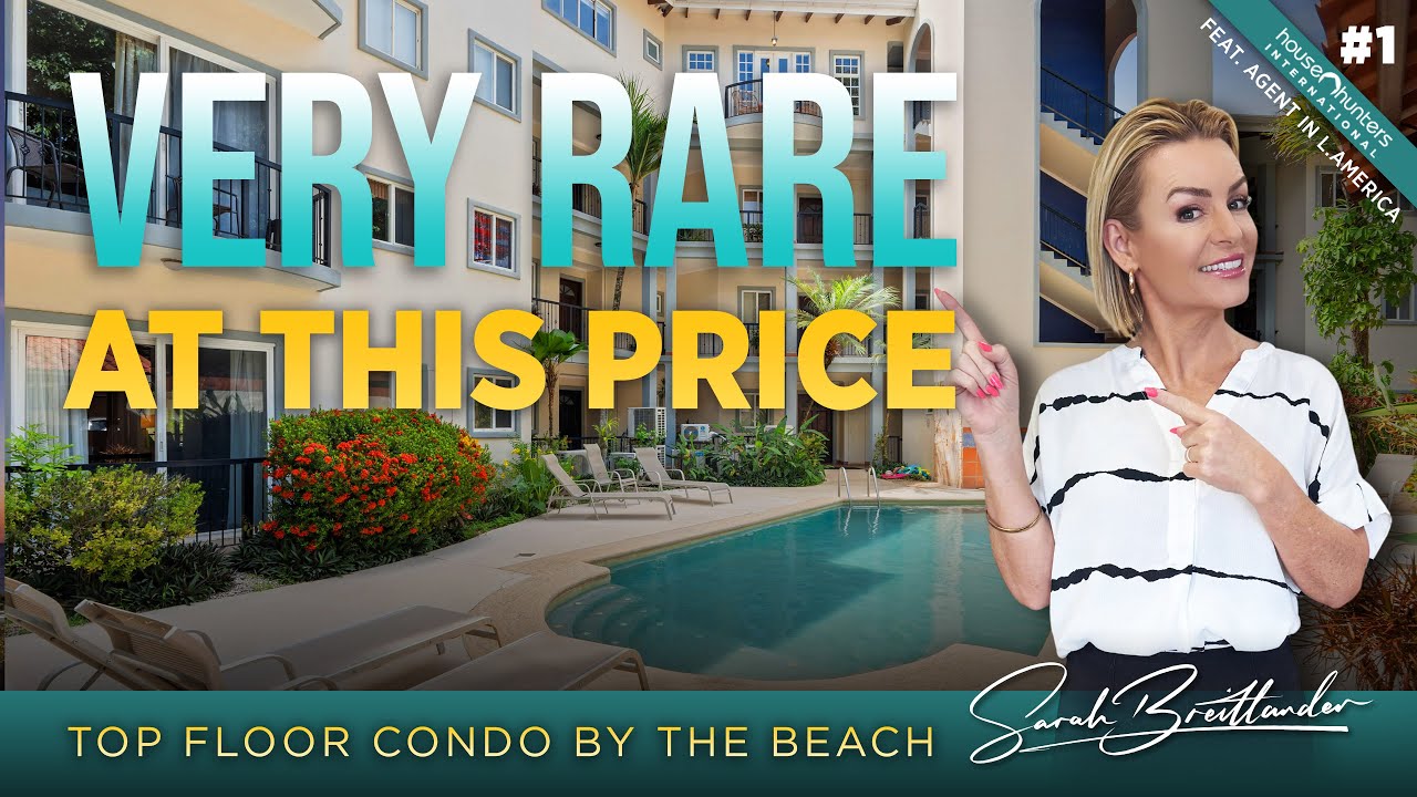 A Rare 3-Bedroom Condo Steps from the Beach in Costa Rica | Surfside Tower 301 - $385,000