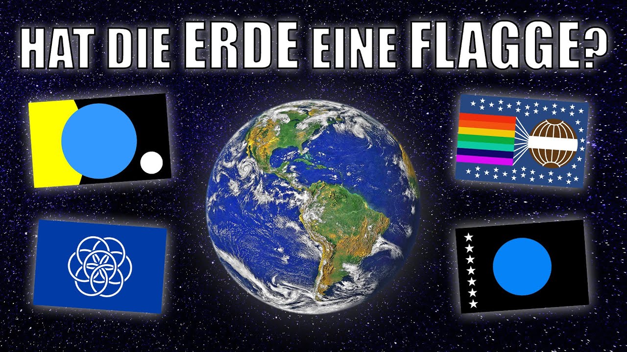 Die Flagge der Erde