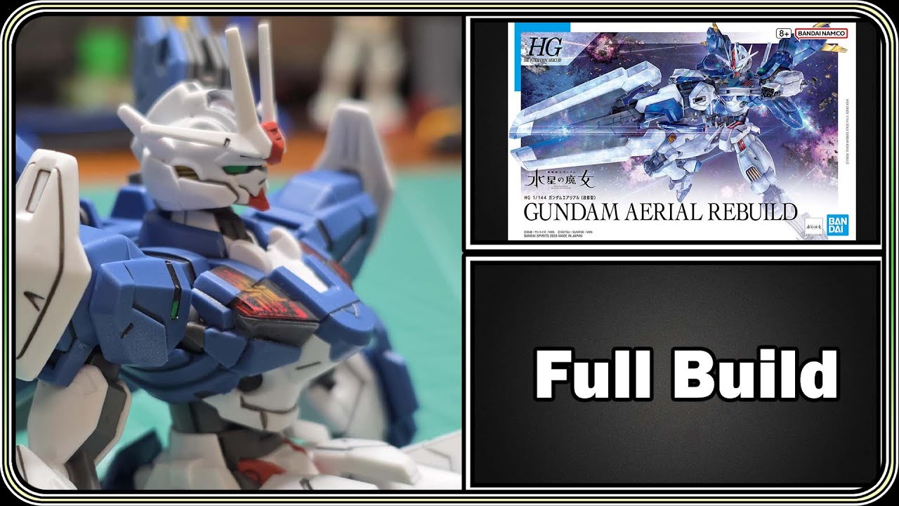 Gundam Aerial Rebuild - Full Build - XVX-016RN || HGWFM 19