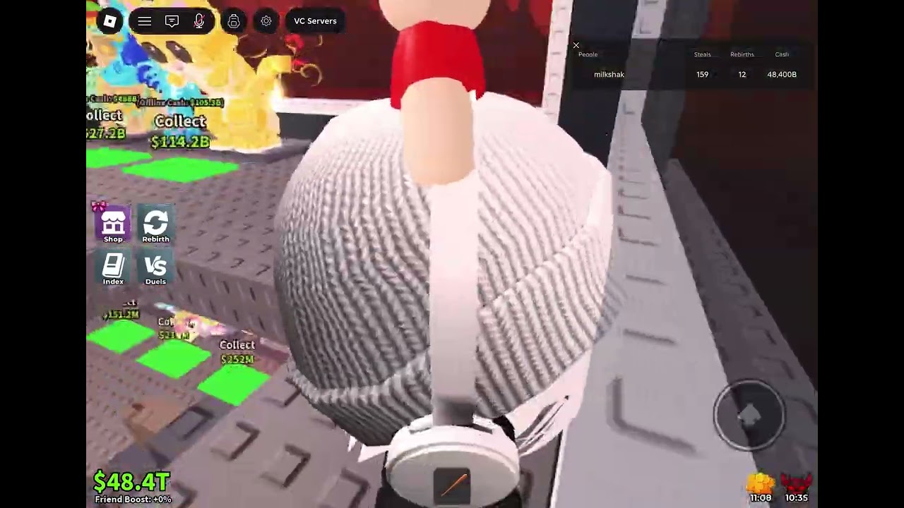 Opening lucky blocks (steal a brainrot)