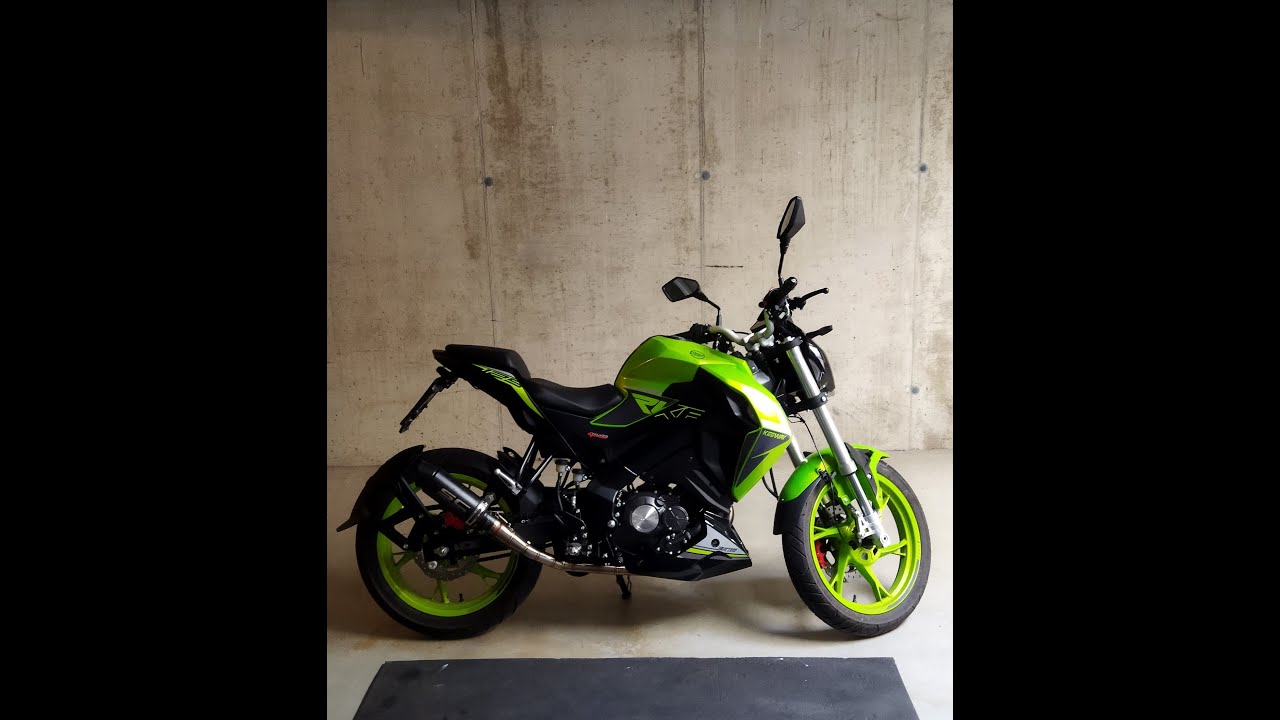 come montare scarico aftermarket (Yamaha modificato) per Keeway RKF 125