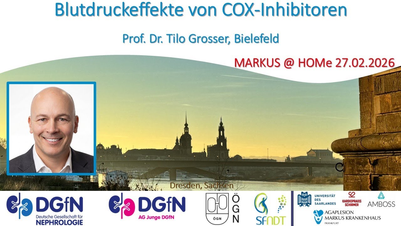Blutdruckeffekte von COX-Inhibitoren - Prof. Dr. Tilo Grosser (Bielefeld)
