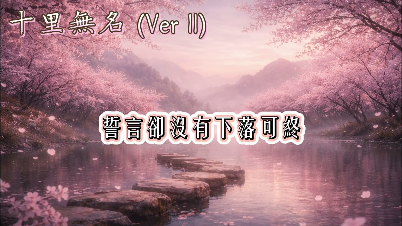 《十里無名》Ver II｜古風抒情慢歌｜宿命深情留痕｜無法遺忘的愛｜深夜必聽心痛系 | 華語抒情歌 Official | AI音樂分享頻道 ｜附歌詞